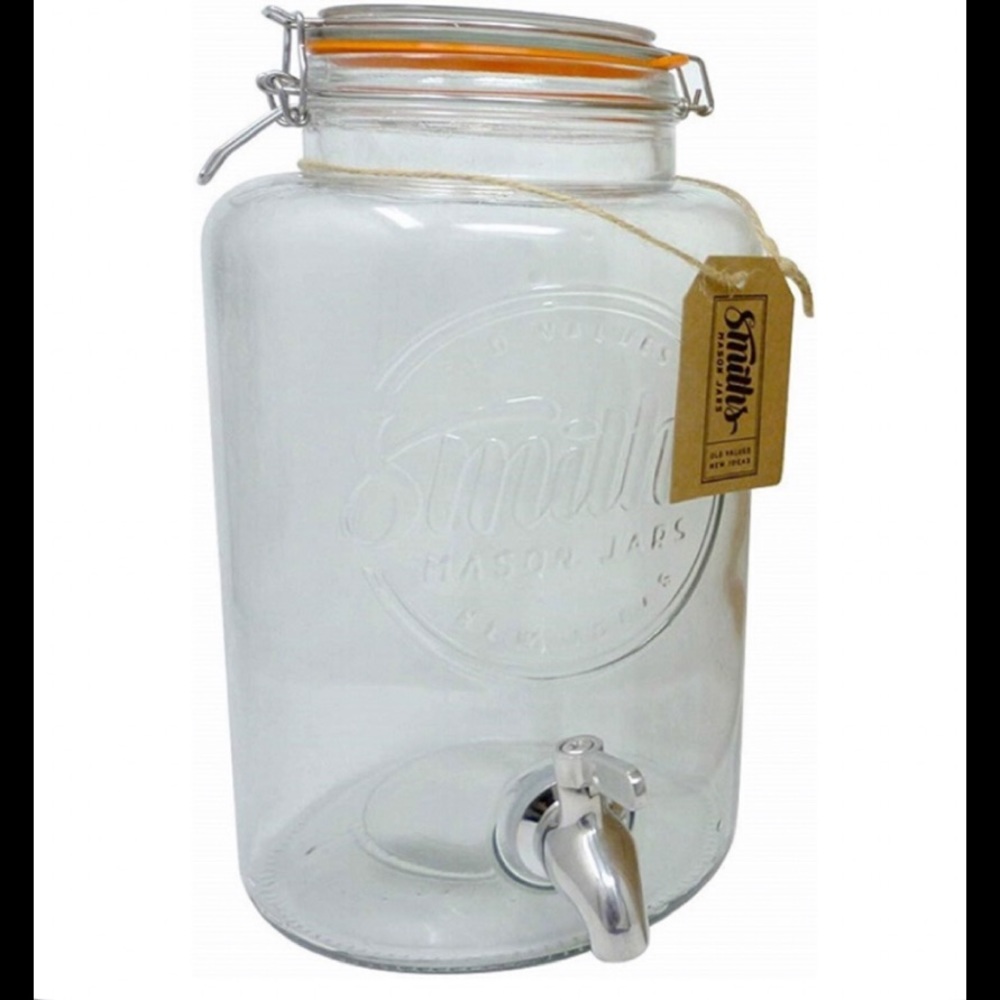 *SOLD* Smith’s Mason Jar 5 Liter Drink Dispenser